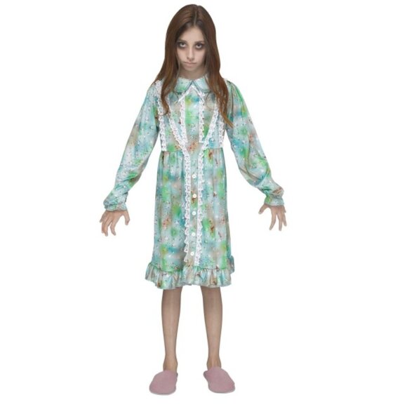 Fun World Other - Girls Fun World NIGHTMARE NIGHTMARE Halloween Costume Size Med Large Zombie NWT